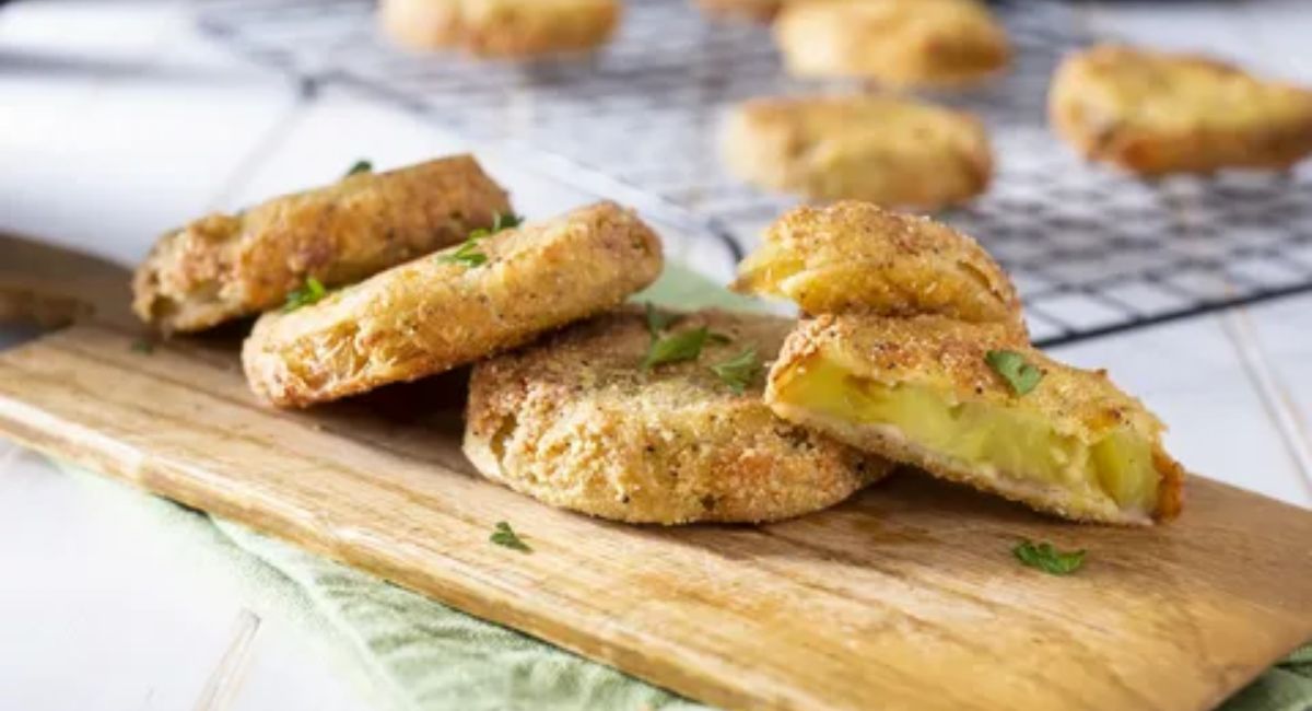 gebakken groene tomaten